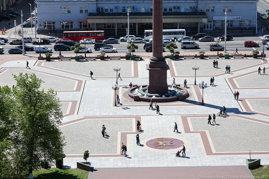 Мэрия Калининграда готова реконструировать площадь Победы по запросу горожан